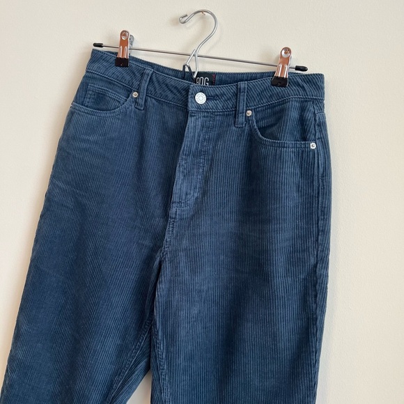 NWOT Urban Outfitters BDG Corduroy Mom Jeans Navy - Picture 2 of 4